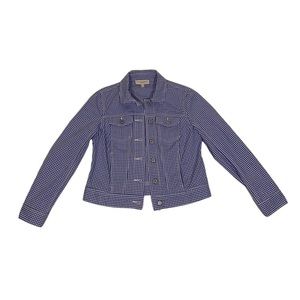 Blue/White Gingham Jacket